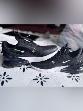 Women’s Nike Black and White 27C Runner Sneakers